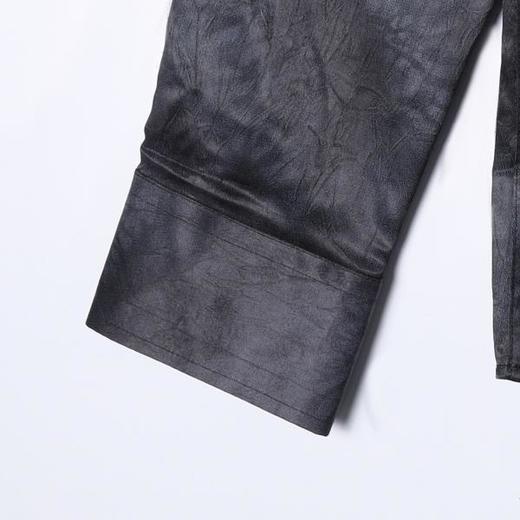 SDSA男装2026新款高贵轻奢暗纹肌理缎面长袖衬衫轻熟高级感上衣 商品图2