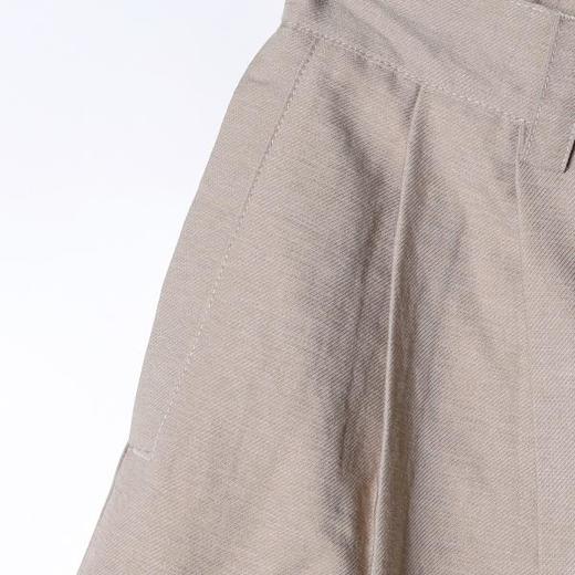 SDSA男装2026新款轻奢双褶宽松阔腿九分休闲裤轻熟通勤垂感西裤 商品图2