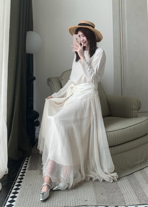 【门店同款】ENJOY春季绑带设计款上衣 170497064 商品图1