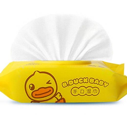 B.DUCK BABY 小黄鸭手口湿巾 80抽/袋 商品图4