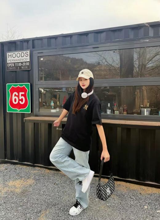 二店y 【正品授权】 MLB招财小马 ，限定款 情侣印花T恤 商品图4