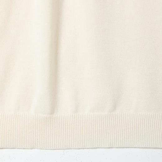 SDSA男装2026新款高贵轻奢费尔岛提花半高领针织短袖复古宽松上衣 商品图4