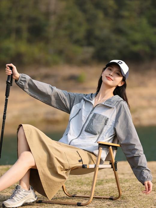 【防晒拉满 薄如蝉翼 户外风格】骆*平替情侣百搭防泼户外防晒衣（A87-DQC661） 商品图9