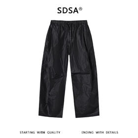 SDSA男装2026新款高贵轻奢美式机能纯色抽绳休闲裤百搭时尚裤子