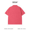 SDSA男装2026新款华夫格新中式盘扣抽绳短袖T恤宽松立领休闲上衣 商品缩略图3