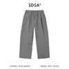 SDSA男装2026新款高贵轻奢运动风纯色褶皱抽绳松紧休闲裤百搭时尚 商品缩略图0