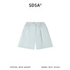 SDSA男装2026新款高贵轻奢韩系简约纯色舒适休闲短裤百搭时尚裤子 商品缩略图0