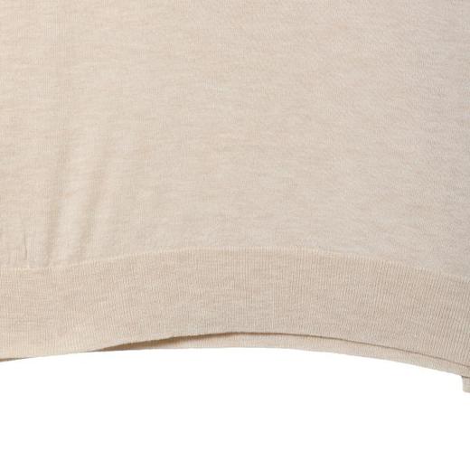 SDSA男装2026新款高贵轻奢日系简约纯色针织圆领短袖T恤百搭上衣 商品图3