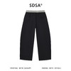SDSA男装2026新款高贵轻奢潮牌拼接格纹腰头抽绳松紧休闲裤百搭 商品缩略图4