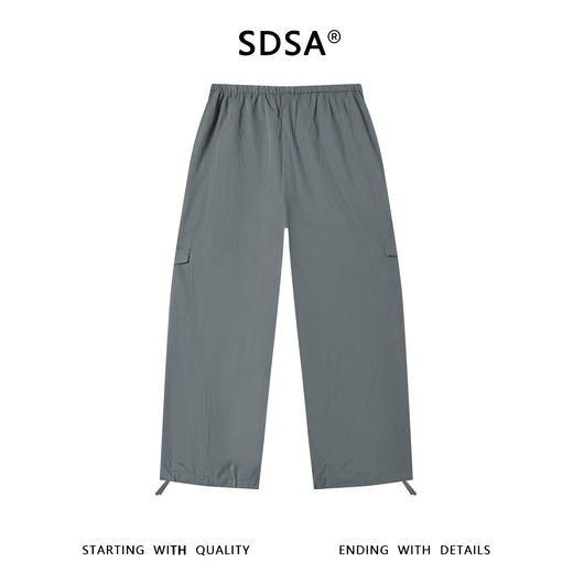 SDSA男装2026新款高贵轻奢潮牌工装大口袋抽绳休闲裤百搭时尚舒适 商品图1