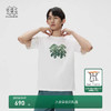 原单正品 KOLON SPORT可隆短袖T恤男女同款半宽松图案印花圆领垂坠感上衣，颜色：黑色 白色
尺码：M～3XL 商品缩略图2