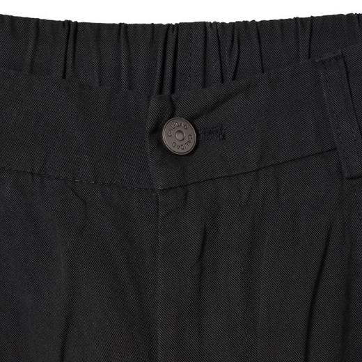 SDSA男装2026新款轻奢舒适后背烫钻字母黑色休闲裤美式街头宽松 商品图2