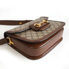 【95新】Gucci古驰1955系列602204中号老花拼棕色1955马衔扣马鞍包单肩包女士080426AK13 商品缩略图6
