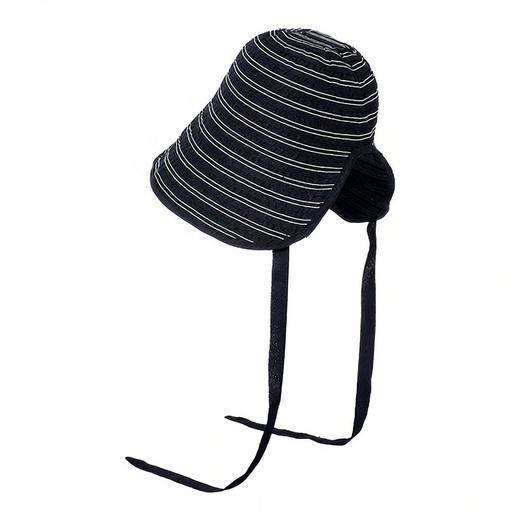 夏季新款韩版条纹渔夫帽,小众透气百搭休闲遮阳帽日系时尚水桶帽JC6168 商品图3