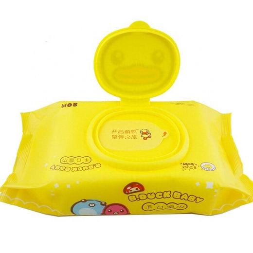 B.DUCK BABY 小黄鸭手口湿巾 80抽/袋 商品图2