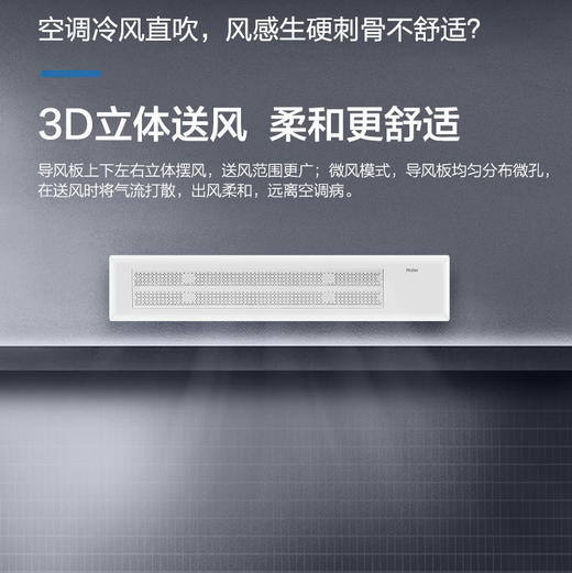 海尔（Haier）风管机 KFRd-72NW/74EE81 节能风 商品图8