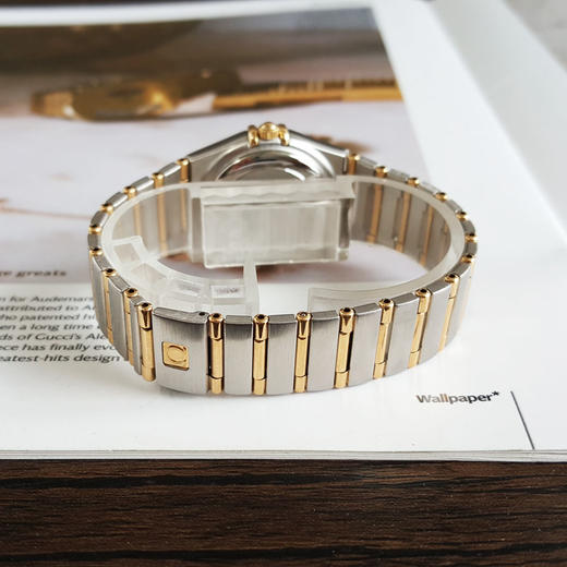 【95新】OMEGA 欧米茄1292.10.00自动机械机芯日期显示27MM（女款）星座系列精钢/18K黄金230326NJS27 商品图6