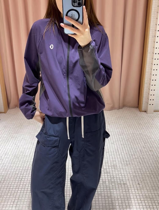 412-5 渠道圆正 圈圈家 26新 梭织面料 拼接网眼 女士防晒外套 皮肤衣 显瘦 特活力 商品图5