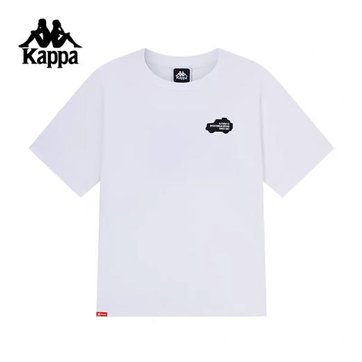XY｜Kappa卡帕背靠背户外运动短袖t恤男新款夏季凉感防晒休闲上衣k0e52td84-001 商品图0