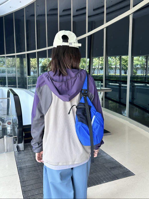 412-5 渠道圆正 圈圈家 26新 梭织面料 拼接网眼 女士防晒外套 皮肤衣 显瘦 特活力 商品图3