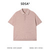 SDSA男装2026新款轻奢华夫格翻领短袖 Polo衫宽松肌理感针织上衣 商品缩略图0
