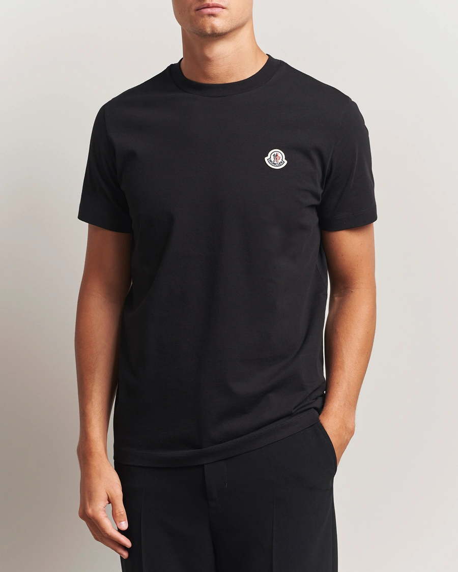 极简奢感｜M0nc1er 经典刺绣水柔丝光圆领T恤 TX638