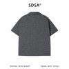 SDSA男装2026新款高贵轻奢老钱风撞色拼接翻领短袖T恤百搭时尚 商品缩略图2