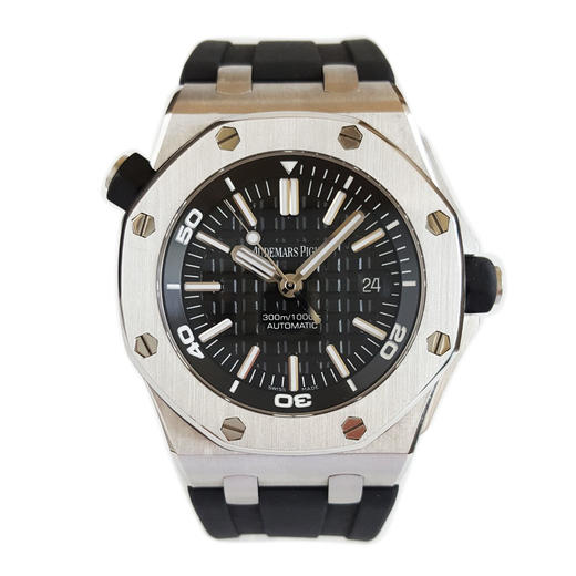 【95新】Audemars Piguet 爱彼15703ST.OO.A002CA.01自动机械机芯日期显示42MM（男款）皇家橡树离岸型系列精钢040426NJS25 商品图0