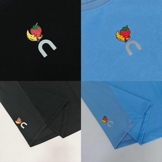 原单正品 On昂跑✖️SHF联名休闲运动T恤透气速干舒适短袖，男女同款，
颜色：黑色 蓝色
尺码：S～XXL 商品图4