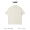 SDSA男装2026新款华夫格新中式盘扣抽绳短袖T恤宽松立领休闲上衣 商品缩略图4