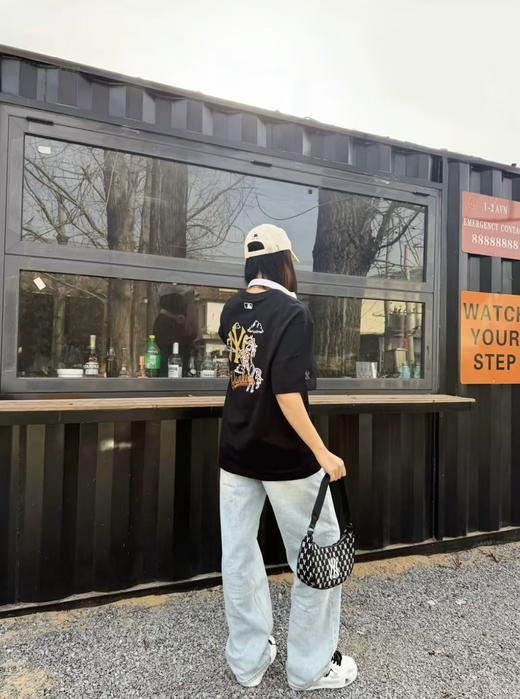 二店y 【正品授权】 MLB招财小马 ，限定款 情侣印花T恤 商品图3