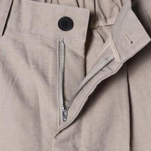 SDSA男装2026新款轻奢双褶宽松阔腿九分休闲裤轻熟通勤垂感西裤 商品图1