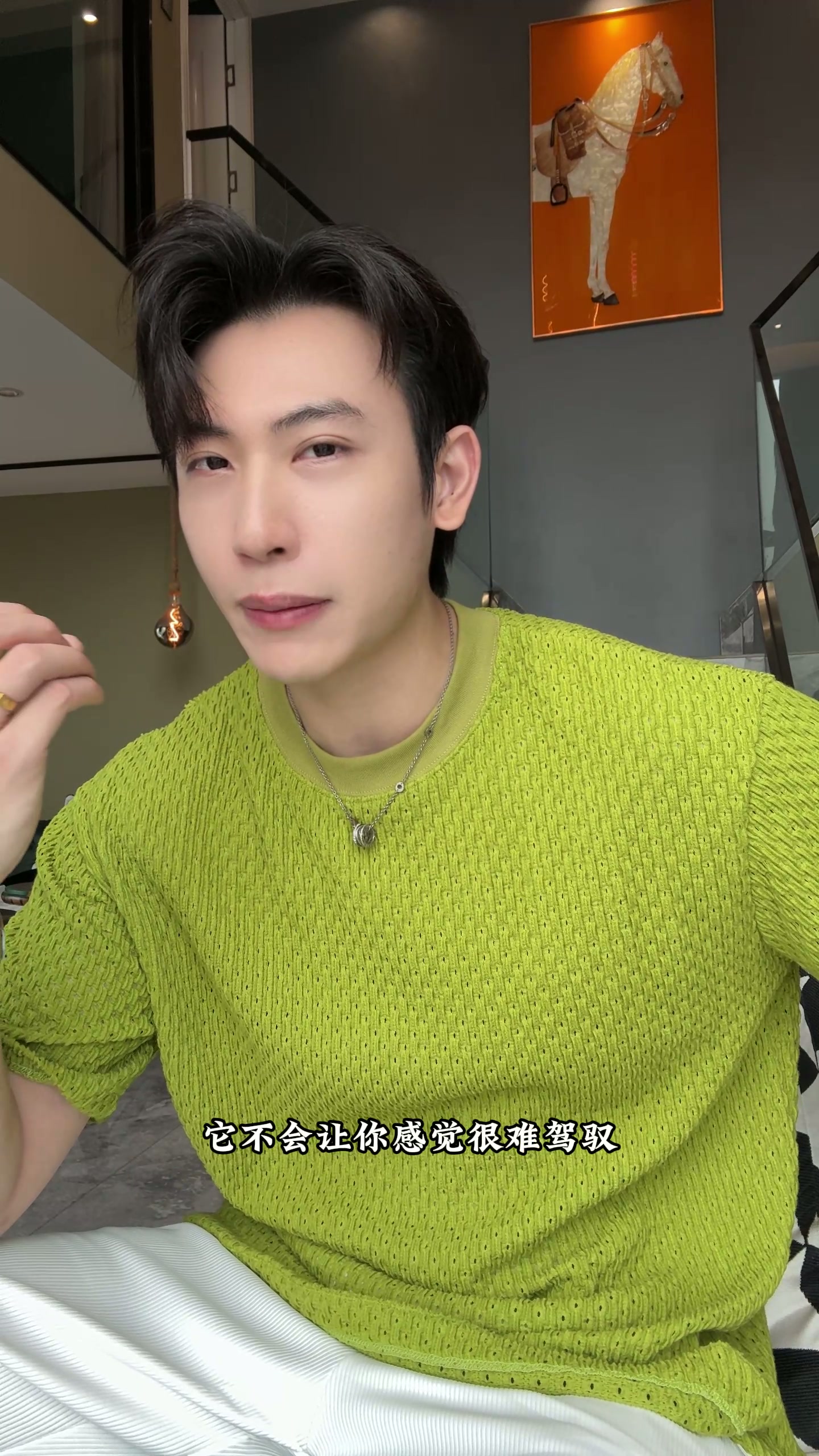 26T230SDSA男装2026新款高贵轻奢日系复古纯色肌理圆领短袖T恤百搭上衣