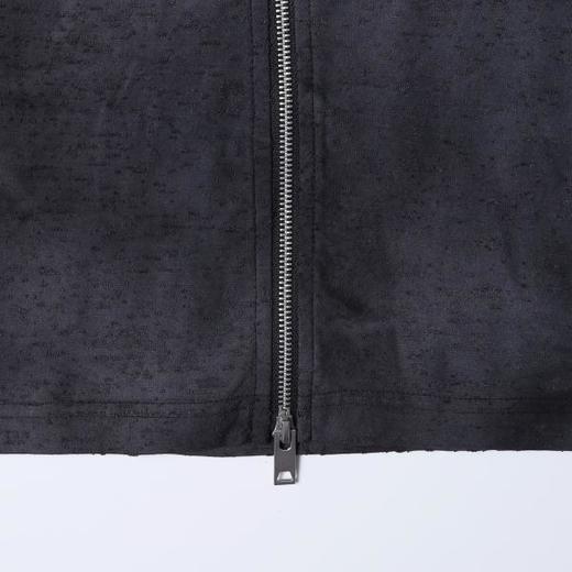 SDSA男装2026新款高贵轻奢潮牌扎染提花拉链开衫短袖T恤百搭时尚 商品图3