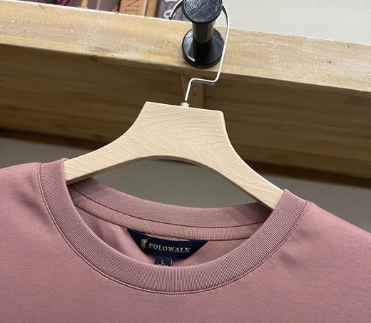 XY｜POLO WALK专柜正品女式水柔棉柔软抽褶休闲短袖T恤ah2w42e20217 商品图2