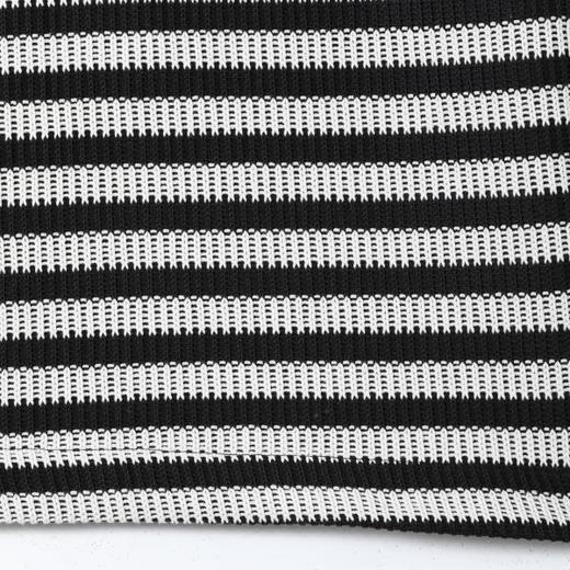 SDSA男装2026新款高贵轻奢松弛感撞色条纹半拉链翻领短袖T恤百搭 商品图3