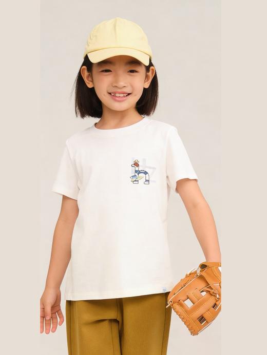 二店y 【2619】高端局，哈吉狗儿童液氮精梳棉短袖T恤 商品图1