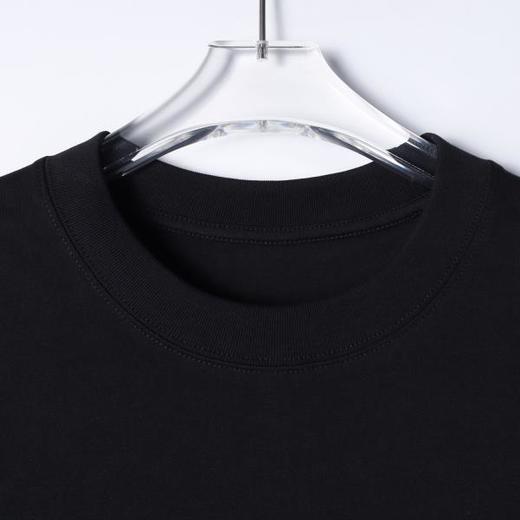 SDSA男装2026新款金属感花体字母印花短袖T恤宽松重磅休闲上衣 商品图1