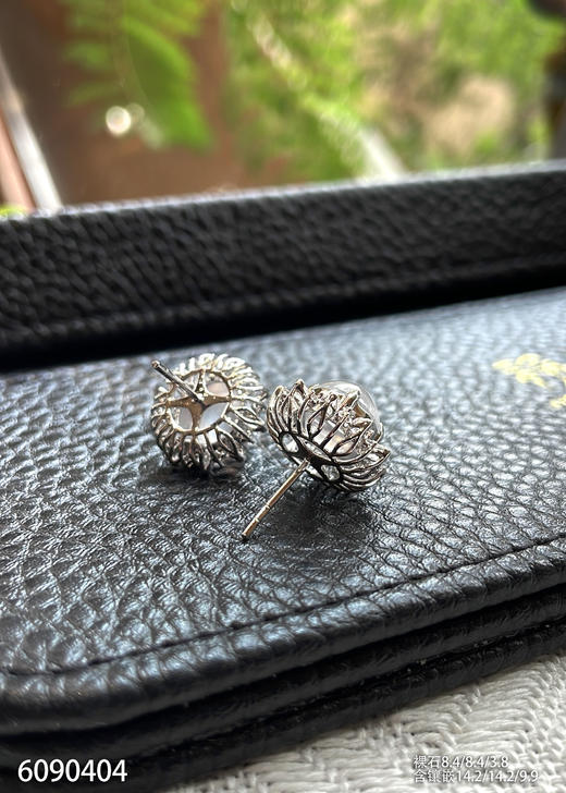 6090404，蛋面耳钉。具体价格微信咨询 商品图5