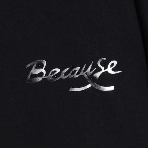 SDSA男装2026新款金属感花体字母印花短袖T恤宽松重磅休闲上衣 商品图3