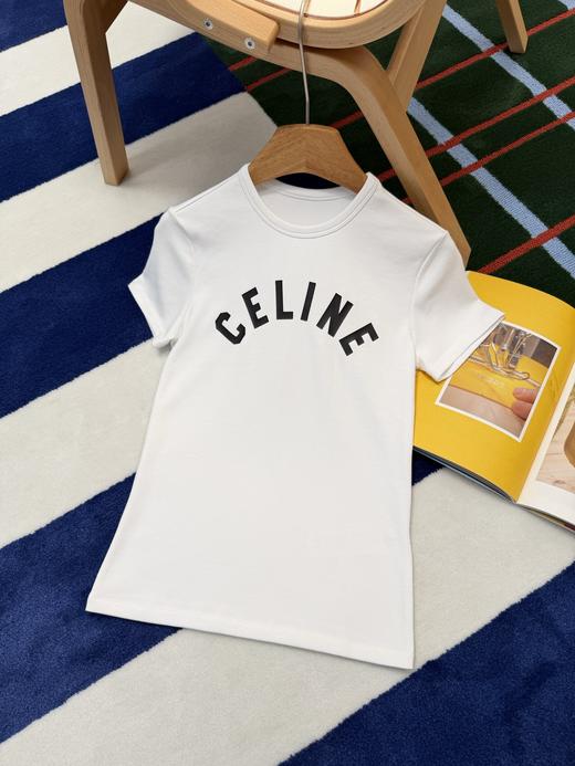 赛琳 最新品🆕26SS字母修身T恤 商品图6