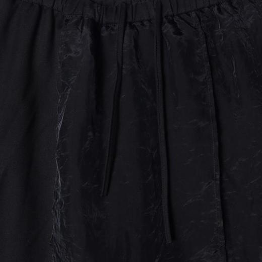 SDSA男装2026新款高贵轻奢假两件叠层阔腿七分裙裤新中式休闲裤 商品图1