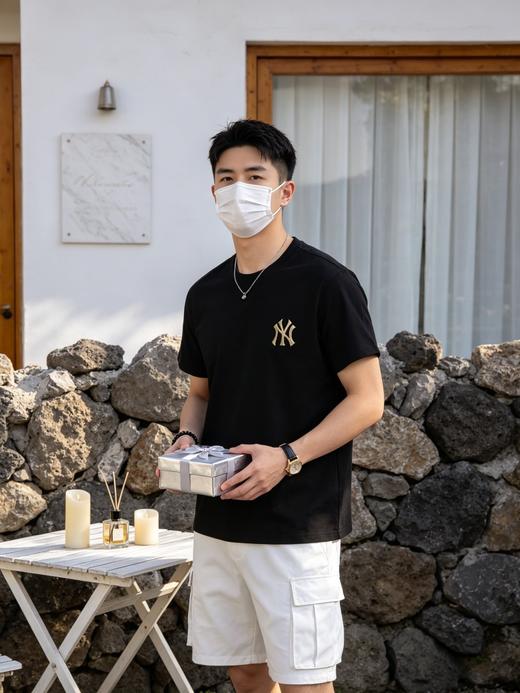 二店y 【正品授权】 MLB招财小马 ，限定款 情侣印花T恤 商品图10