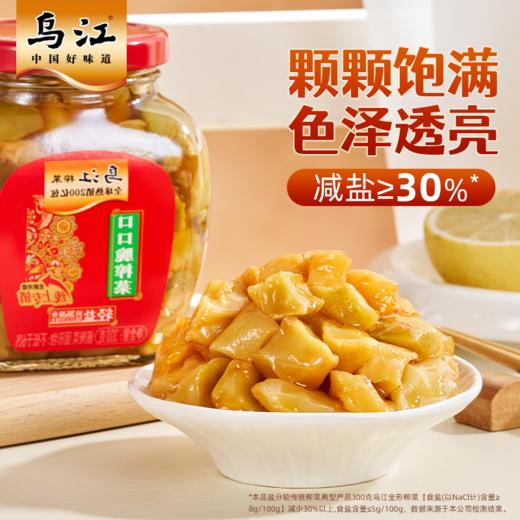 【醒粉福利25.9元4瓶*300g瓶】乌江装榨菜麻辣清淡 开味组合下饭菜 商品图2