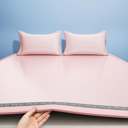 2026新款织带款纯色凉感丝软席三件套 商品图2