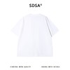 SDSA男装2026新款高贵轻奢简约字母飞鸟印花圆领短袖T恤百搭上衣 商品缩略图4
