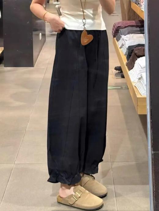 <曾小咸推荐>4.11新品上新 木耳边花苞九分裤 日常139！！ 活动价89！！【预售款，预计3-15天发货】 商品图1