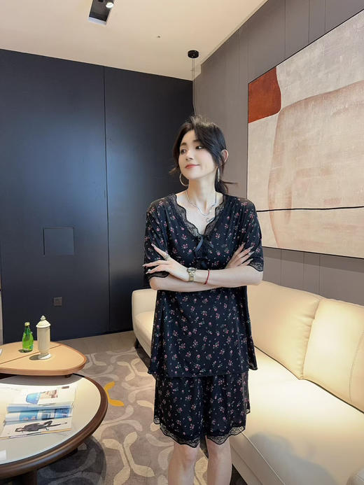 居家 旅行必备 春夏新款高弹舒适家居套装 商品图5