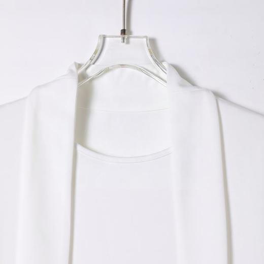 SDSA男装2026新款高贵轻奢韩系纯色系带设计短袖T恤百搭时尚上衣 商品图1