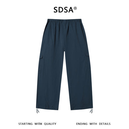 SDSA男装2026新款高贵轻奢潮牌工装大口袋抽绳休闲裤百搭时尚舒适 商品图4